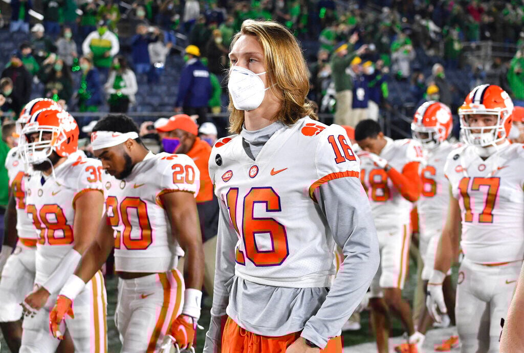 Trevor Lawrence, Clemson (six games)